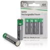 BATTERIA RICARICABILE HQ HQHR6-1300/4B NIMH AA 1.2V 1300MAH (CONFEZIONE DA 4 BATTERIE)